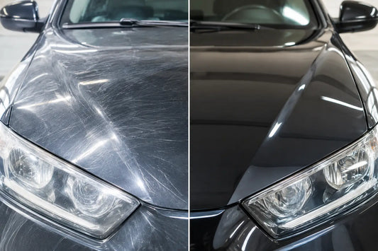 Before and After Paint Correction Results