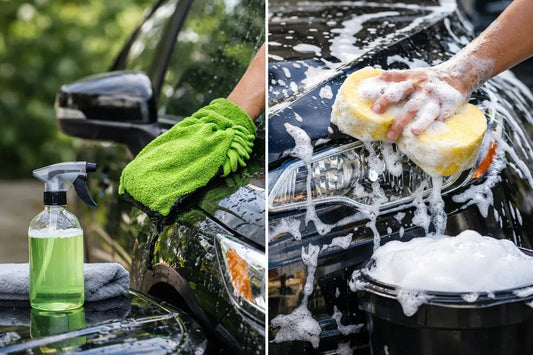 Rinseless Wash vs Soap Wash for Your Car