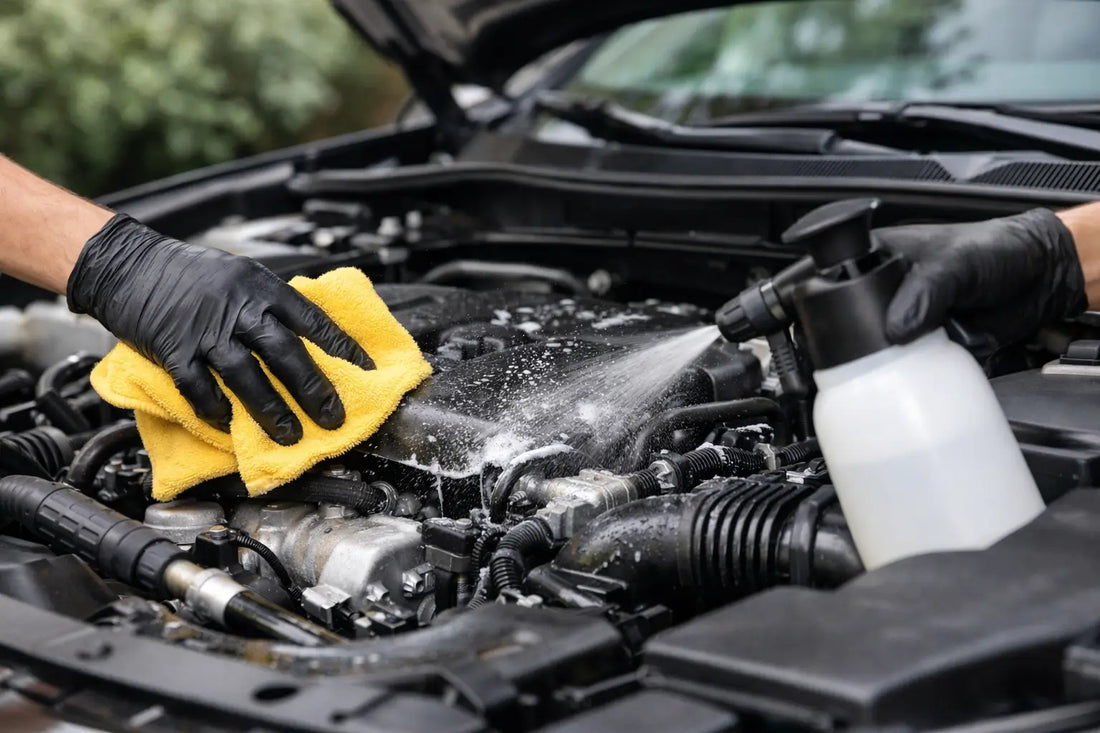 How to Clean Engine Bay Safely