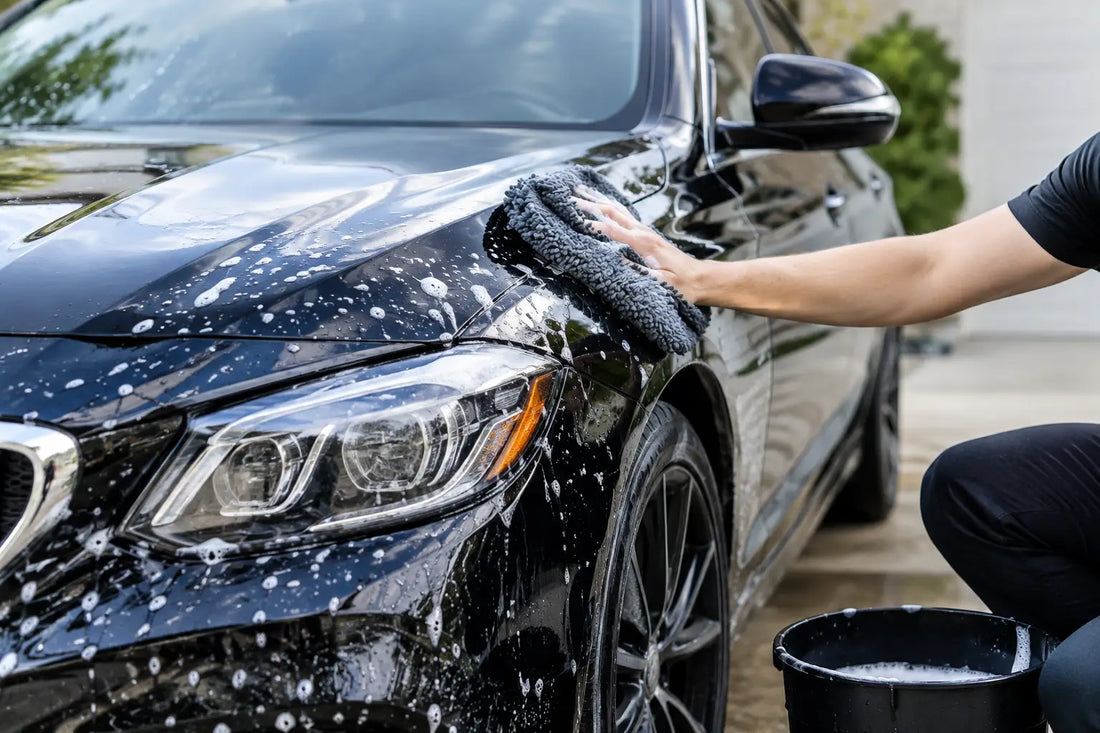 How to Wash Black Cars Without Swirl Marks